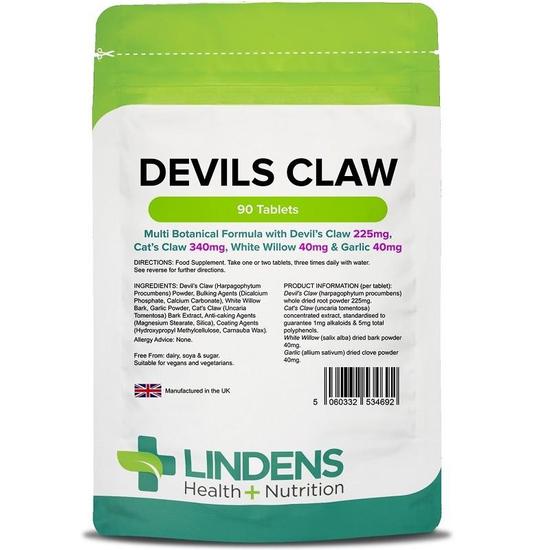 Lindens Devil's Claw Tablets 90 Tablets