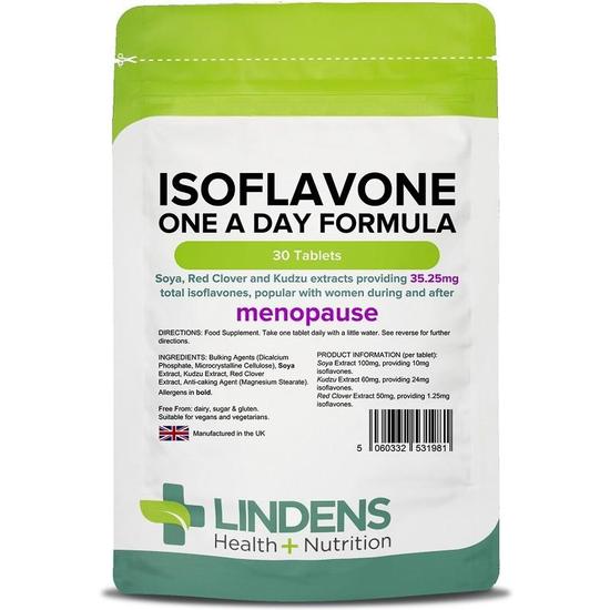 Lindens Isoflavone Formula Soya+ Tablets 30 Tablets