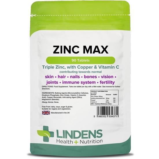 Lindens Zinc Max Tablets