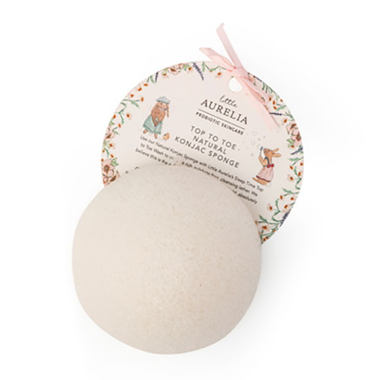 Aurelia Little Aurelia Top To Toe Natural Konjac Sponge