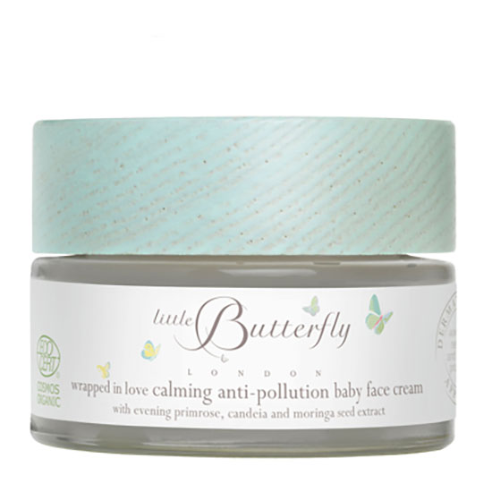 Little Butterfly London Wrapped In Love Calming Anti-Pollution Baby Face Cream 50ml