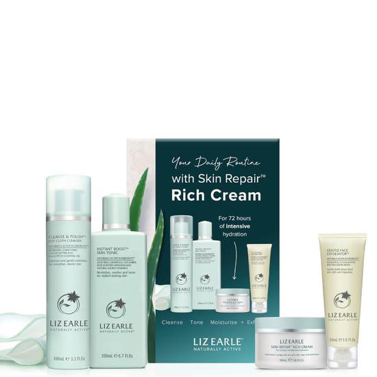 Liz Earle Essentials Skin Repair Rich Cream Skin Care Gift Set