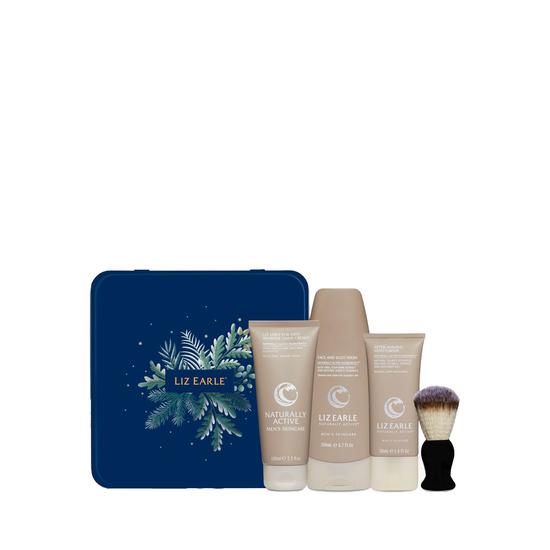 Liz Earle Shower Shave Collection Men's Skin Care Gift Set