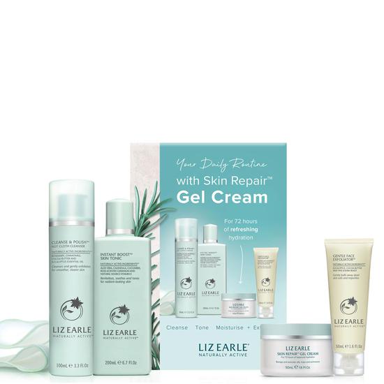 Liz Earle Your Daily Routine With Skin Repair Gel Cream Set