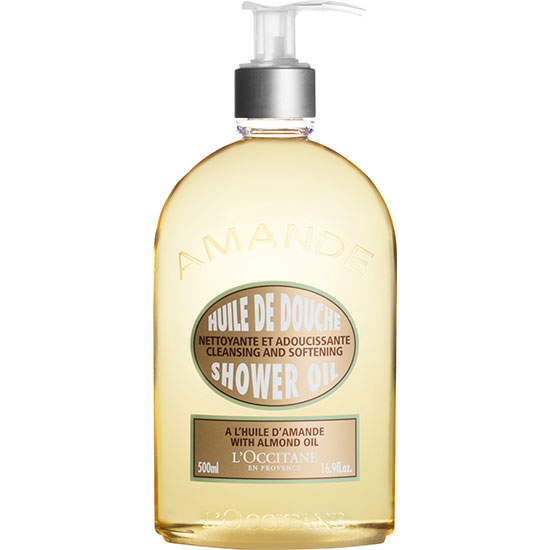 L'Occitane Almond Cleansing & Softening Shower Oil 500ml