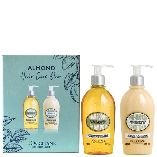 L'Occitane Almond Shampoo & Conditioner Hair Care Duo 2 x 240ml
