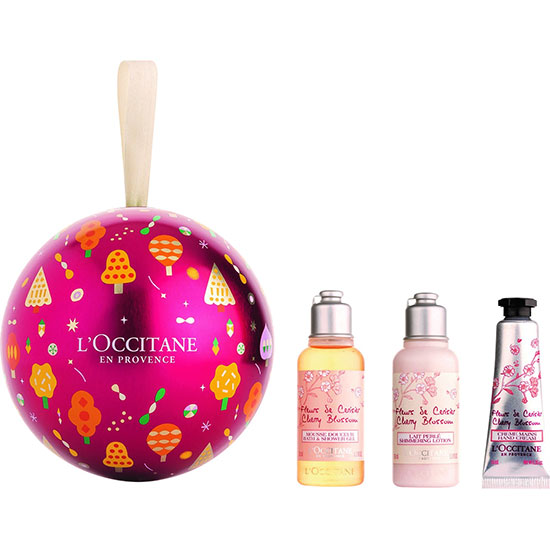 L'Occitane Cherry Blossom My Floral Essentials Bauble Gift Set