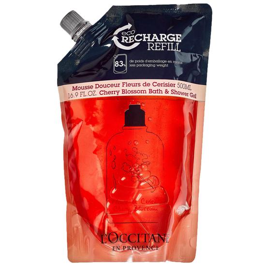 L'Occitane Cherry Blossom Shower Gel Refill: 500ml