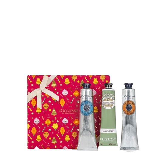 L'Occitane Nourishing Hand & Foot Trio Bodycare Gift Set