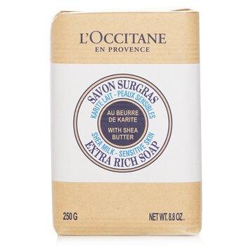 L'Occitane Shea Butter Extra Rich Soap Shea Milk 250g