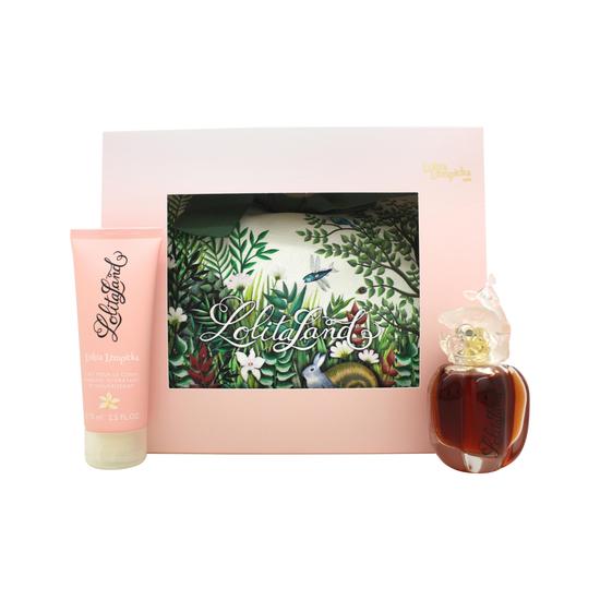 Lolita Lempicka LolitaLand Gift Set 40ml Eau De Parfum + 75ml Body Lotion + Bag
