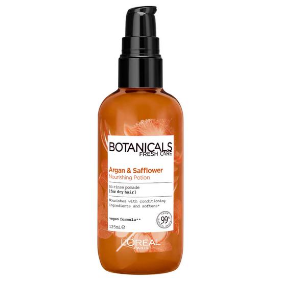 L'Oreal Botanicals Argan & Safflower Dry Hair Vegan Hair Potion 125ml