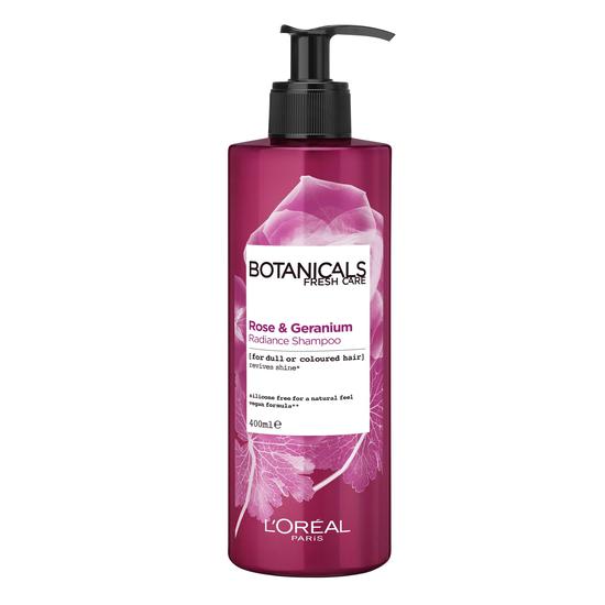 L'Oreal Botanicals Rose & Geranium Coloured Hair Vegan Shampoo 400ml