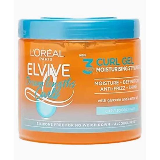 L'Oreal Elvive Dream Lengths Curls Moisturising Styling Gel 400ml