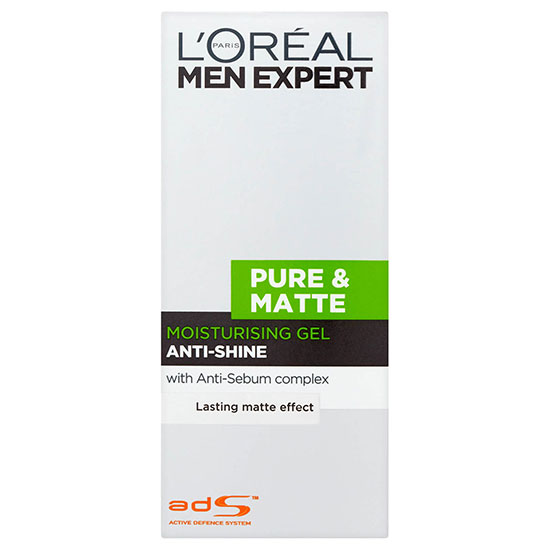 L'Oréal Paris Men Expert Pure & Matte Anti-Shine Moisturising Gel