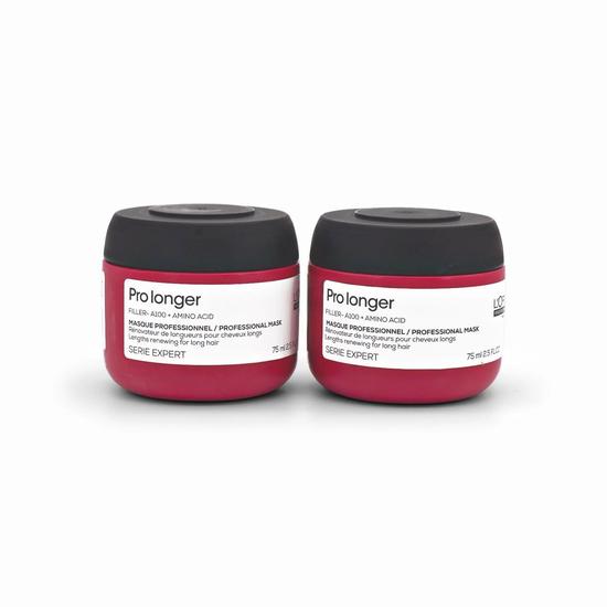 L'Oreal Paris 2x L'Oreal Serie Expert Pro Longwear Professional Mask 75ml (Imperfect Container)