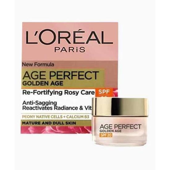 L'Oreal Paris Age Perfect Golden Age Re Fortifying Rose Care SPF 20 50ml