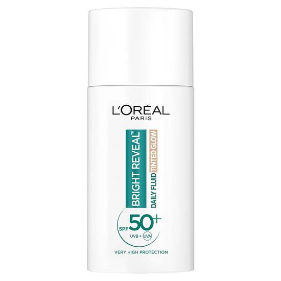 L'Oreal Paris Bright Reveal Daily Fluid Tinted Glow SPF 50 50ml