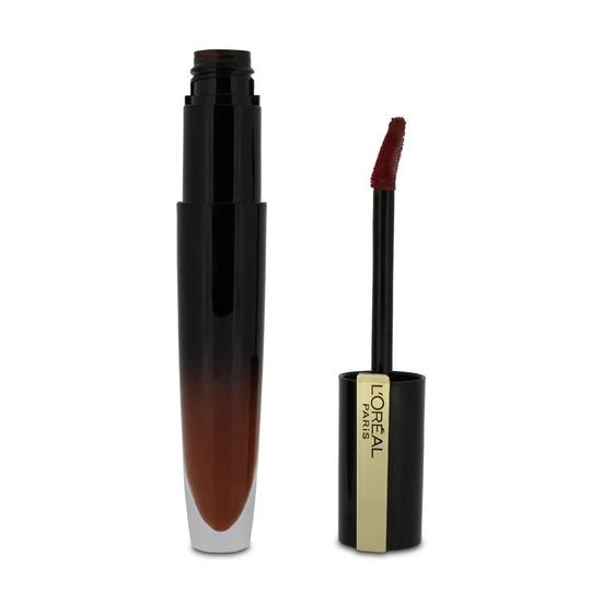 L'Oreal Paris Brilliant Signature 24h Wear Red Liquid Lipstick Shade 304 Be Unafraid
