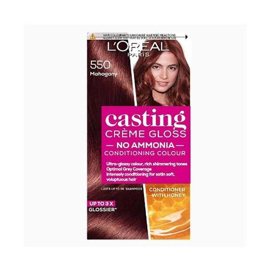 L'oreal Paris Casting Creme Gloss Semi Permanent Hair Dye 550 Mahogany