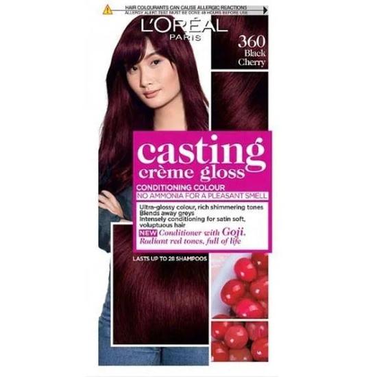 L'Oreal Paris Casting Creme Gloss Conditioning Colour 360 Black Cherry
