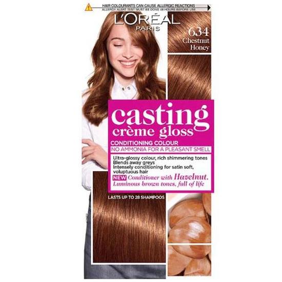 L'Oreal Paris Casting Creme Gloss Conditioning Colour 634 Chestnut Honey