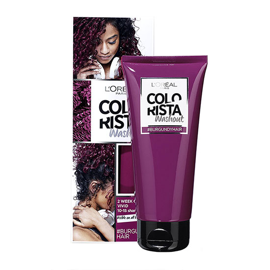 L'Oréal Paris Colorista Washout Burgundy Semi-Permanent Hair Dye