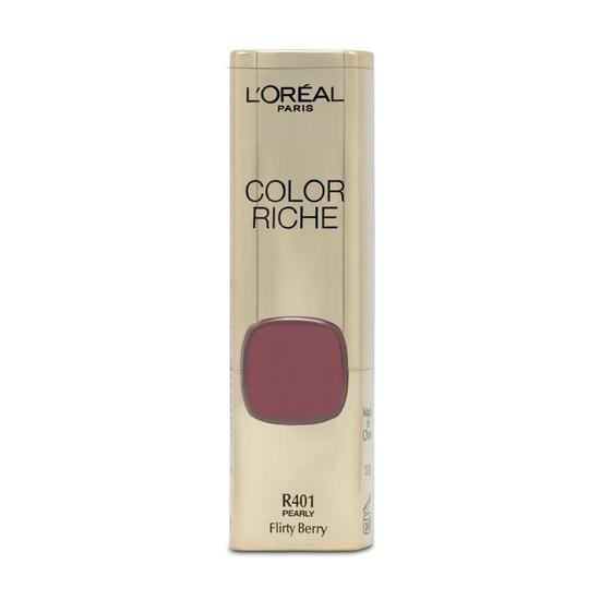L'Oreal Paris Colour Riche Lipstick R401 Pearly Flirty Berry