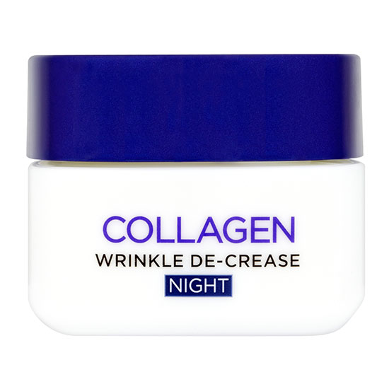 L'Oreal Paris Dermo Expertise Wrinkle De Crease Collagen Re Plumper Night Cream with Collagen