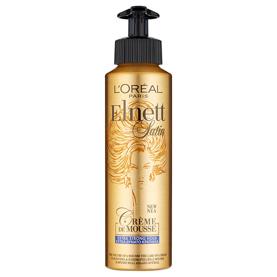 L'Oreal Paris Elnett Satin Extra Strong Hold Creme Mousse