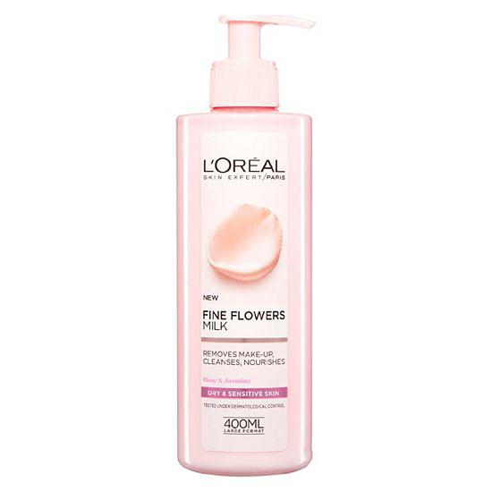 L'Oreal Paris Fine Flowers Cleansing Milk 400ml