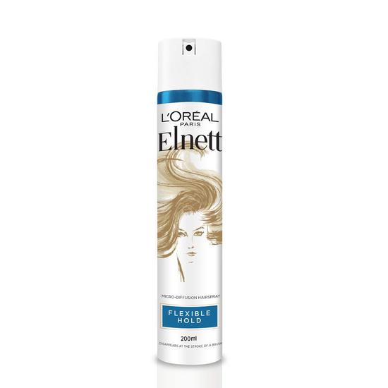 L'Oreal Paris Hairspray By Elnett For Flexible Hold & Shine 200ml