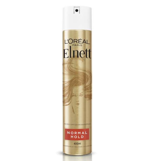 L'Oreal Paris Hairspray By Elnett For Normal Hold & Shine 400ml