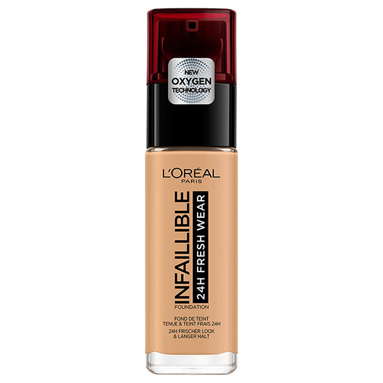 L'Oreal Paris Infallible 24hr Freshwear Liquid Foundation 250-Raidant Sand