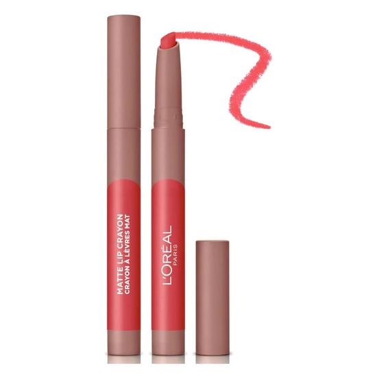 L'Oreal Paris Infallible Matte Lip Crayon 108 Hot Apricot