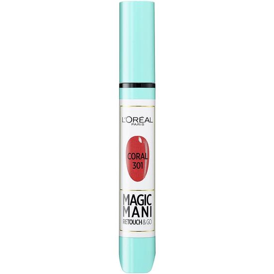 L'Oreal Paris Magic Mani Retouch & Go Nail Pen 301 Coral