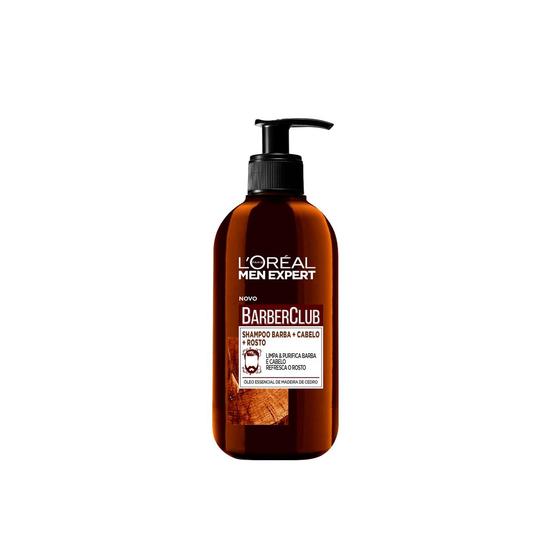 L'Oréal Paris Men Expert Barber Club Beard, Face & Hair Wash 200ml