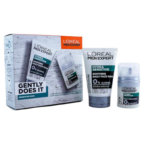 L'Oréal Paris Men Expert Gently Does It Sensitive Skin Duo Gift Set For Him