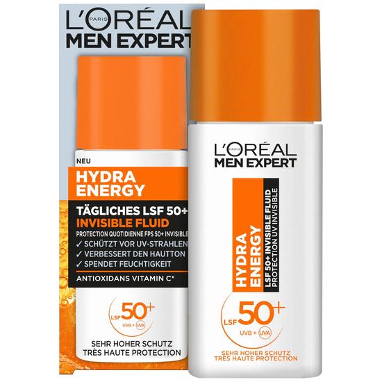 L'Oréal Paris Men Expert Hydra Energetic Daily Invisible Fluid SPF 50