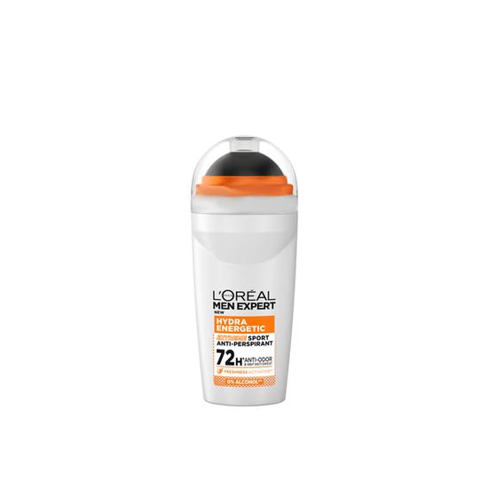 L'Oréal Paris Men Expert Hydra Energetic Extreme Sport 48h Anti-Perspirant Deodorant Roll-On 50ml