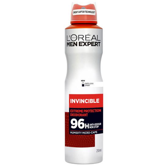 L'Oréal Paris Men Expert Invincible 96 Hours Deodorant Spray 250ml
