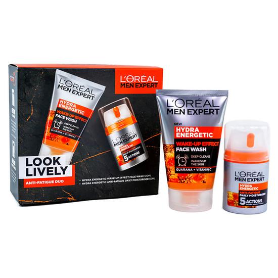 L'Oréal Paris Men Expert Look Lively Anti-Fatigue Duo Gift Set
