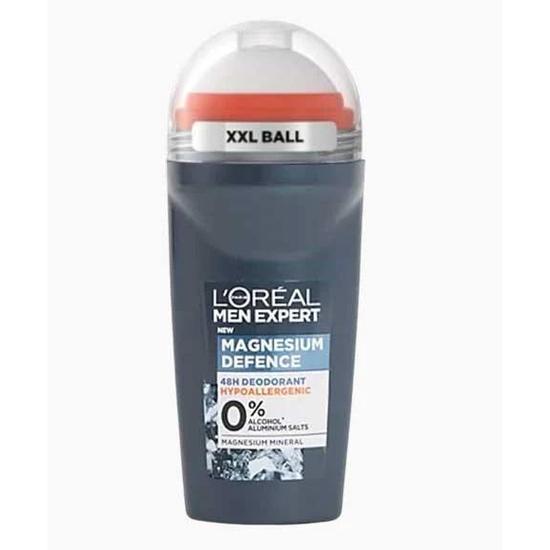 L'Oréal Paris Men Expert Magnesium Defence 48h Deodorant Roll On 50ml