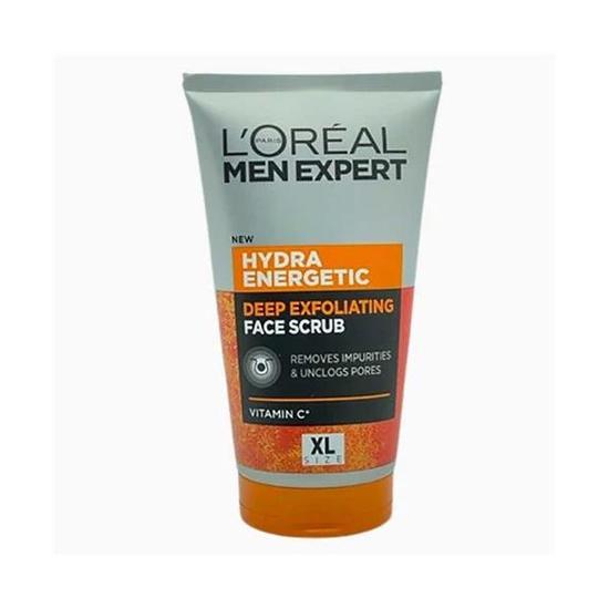 L'Oréal Paris Men Expert Men Expert Hydra Energetic Deep Exfoliating Face Scrub Vitamin C 150ml