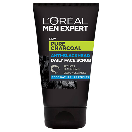 L'Oréal Paris Men Expert Pure Charcoal Anti-Blackhead Daily Face Scrub