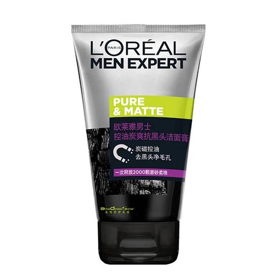 L'Oréal Paris Men Expert Pure & Matte Face Wash 100ml