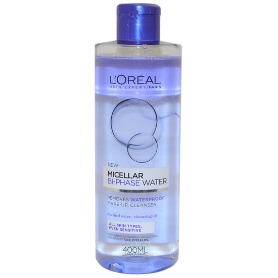L'Oreal Paris Micellar Bi-Phase Water Makeup Cleanser 400ml