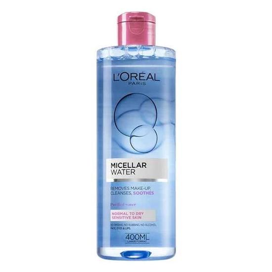 L'Oreal Paris Micellar Water For Normal To Dry Sensitive Skin 400ml