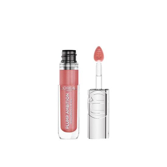 L'Oreal Paris Plump Ambition Hyaluron Lip Oil 650 Nude Macaron