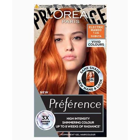 L'Oreal Paris Preference High Intensity Shimmering Colour Electric Mango